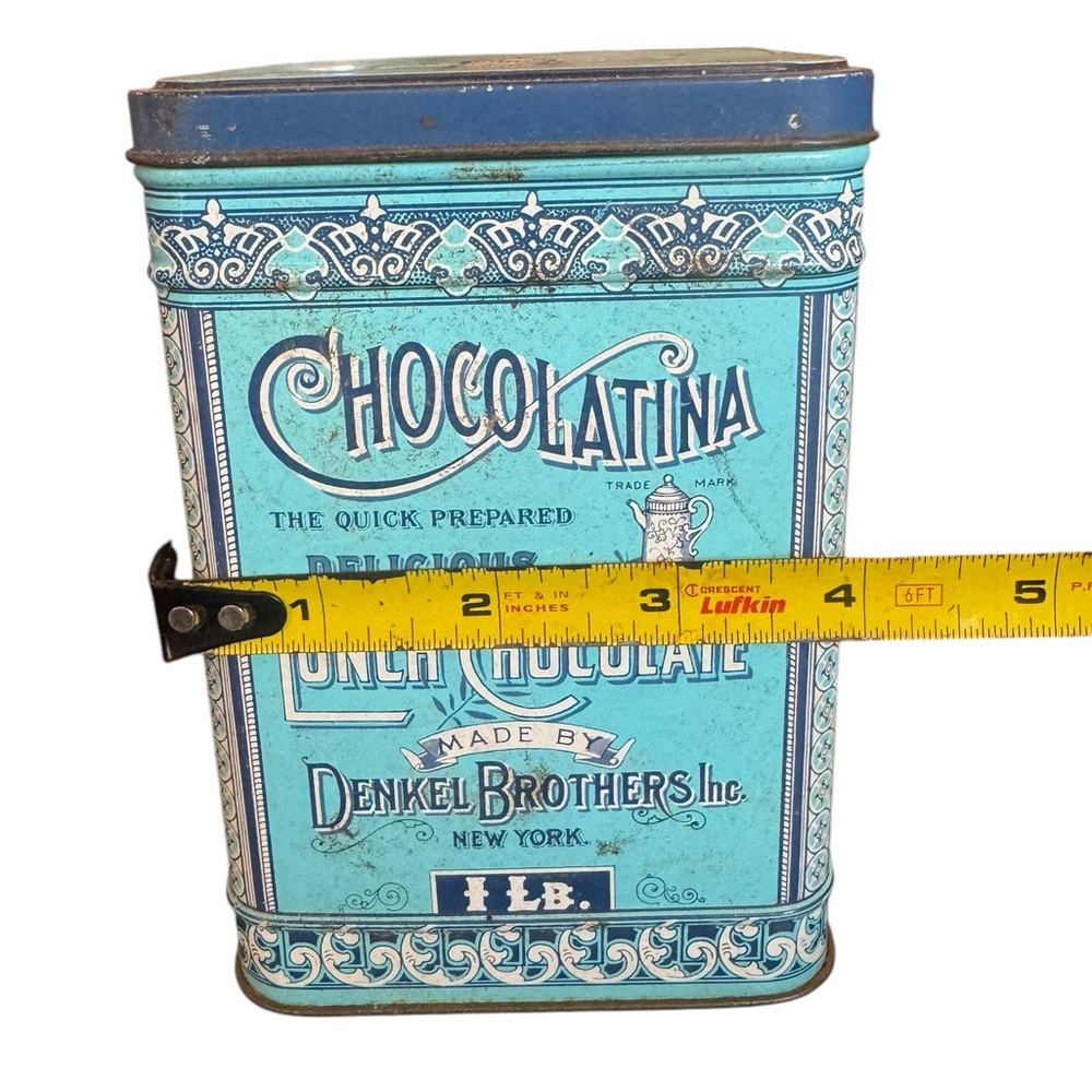 Chocolatina Lunch Chocolate Denkel Brothers Tin - Picture 2 of 9